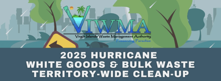 VIWMA To Host Territorywide Hurricane Waste Clean-Up Aug. 23-31